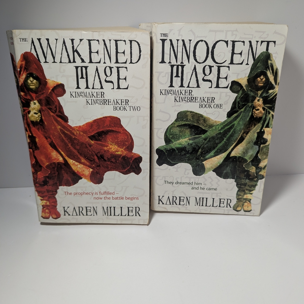 Karen Miller Kingmaker, Kingbreaker Series Books 1 and 2